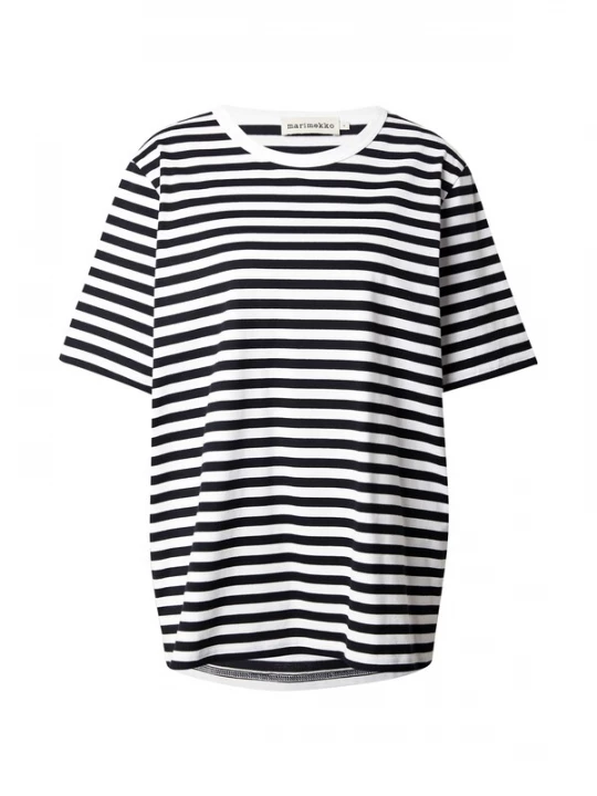 Obrázek produktu Marimekko Tričko 'TASARAITA' černá / bílá