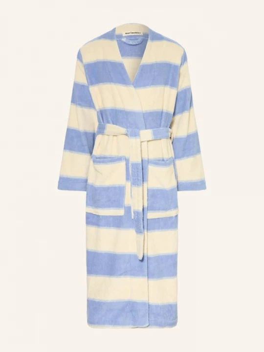 Obrázek produktu Marimekko Unisexový Župan Galleria tmavě modrá / režná