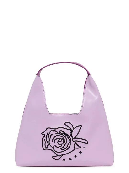 Obrázek produktu Marni Dětská kabelka Marni MW114F DIAMOND BAG BAGS fialová