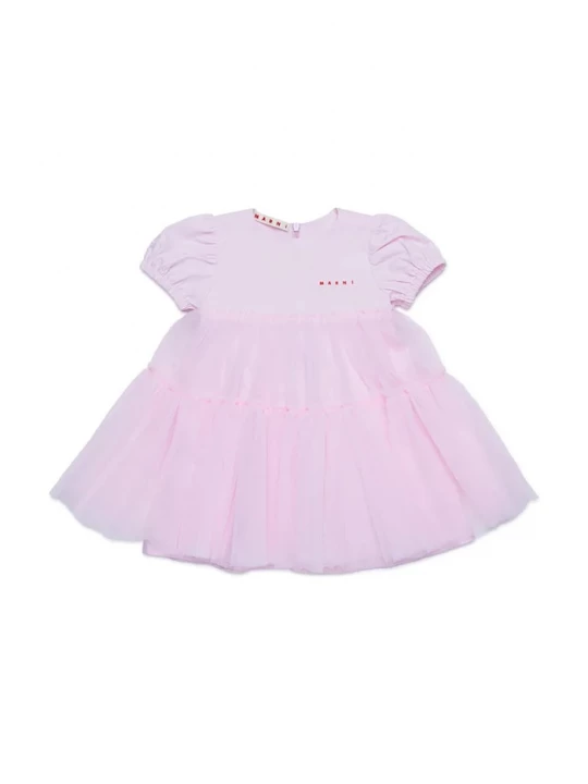 Obrázek produktu Marni Dětské bavlněné šaty Marni MD294B DRESS růžová