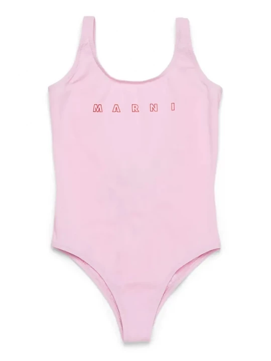 Obrázek produktu Marni Jednodílné dětské plavky Marni MM20F SWIMSUIT růžová