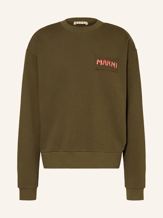 Obrázek produktu Marni Oversized Mikina khaki