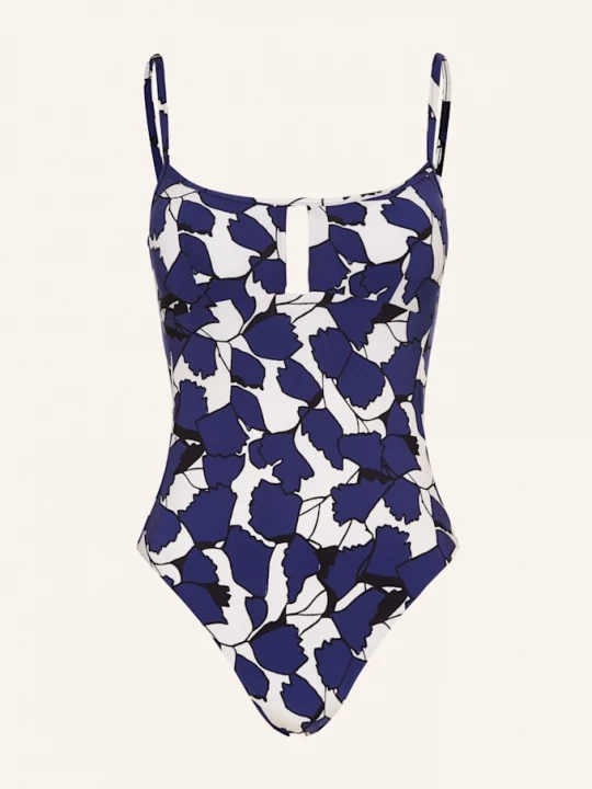 Obrázek produktu Maryan Mehlhorn Plavky Blue Leaves modrá / krémová / černá