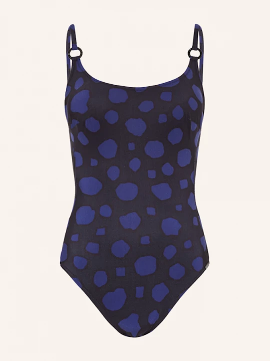 Obrázek produktu Maryan Mehlhorn Plavky S Kosticemi Blue Dots černá / modrá