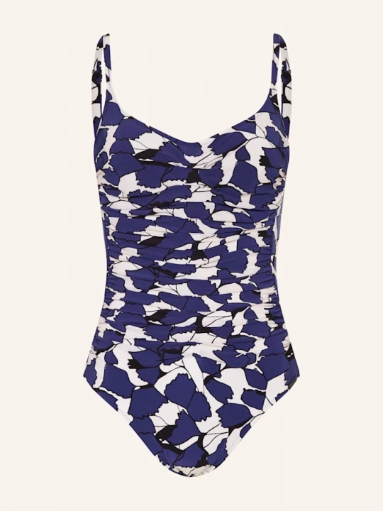 Obrázek produktu Maryan Mehlhorn Plavky S Kosticemi Blue Leaves modrá / krémová / černá