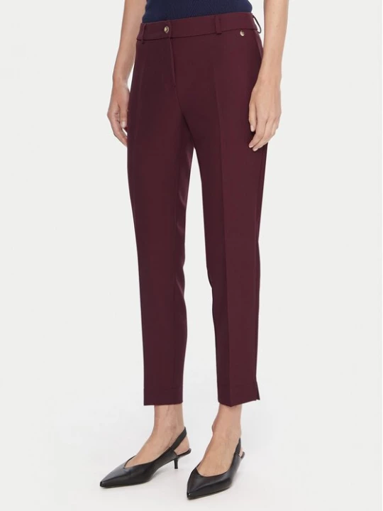 Obrázek produktu Maryley Dámské kalhoty 25IB52Z/M17/43BU Bordó Regular Fit
