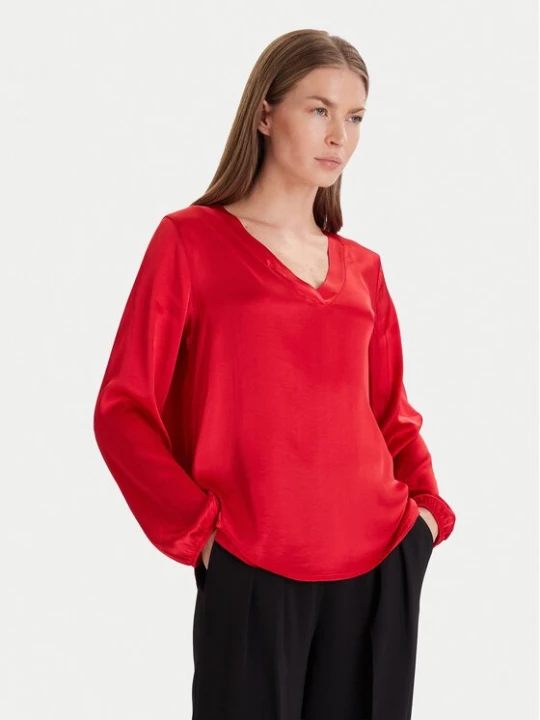 Obrázek produktu Maryley Halenka 25IB824/18MA Červená Regular Fit