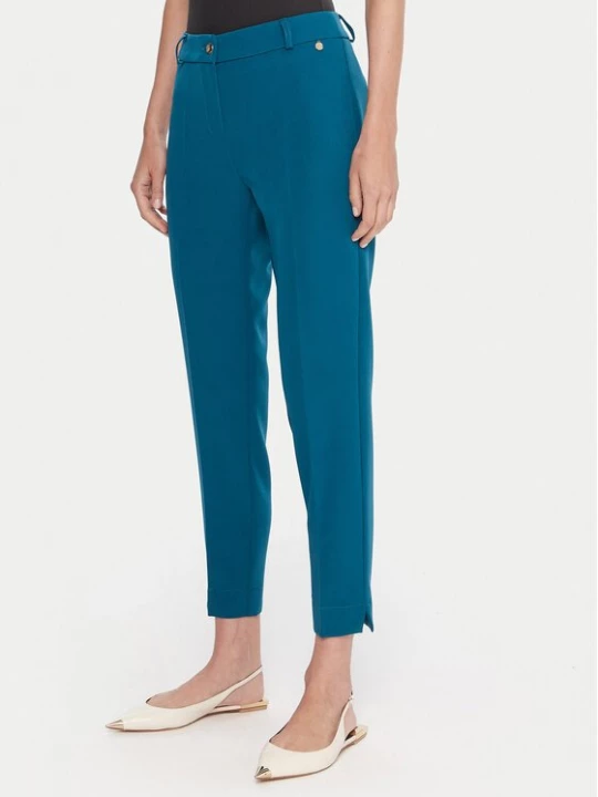 Obrázek produktu Maryley Kalhoty z materiálu 25IB52Z/M17/43LK Tyrkysová Regular Fit