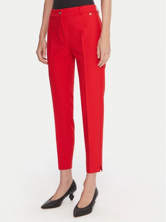 Obrázek produktu Maryley Kalhoty z materiálu 25IB52Z/M17/43MA Červená Regular Fit