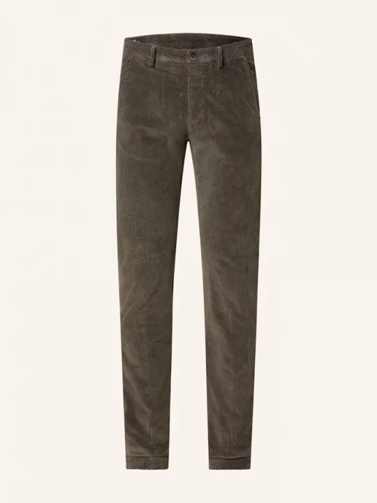 Obrázek produktu Mason's Manšestrové Chino Kalhoty Extra Slim Fit olivová