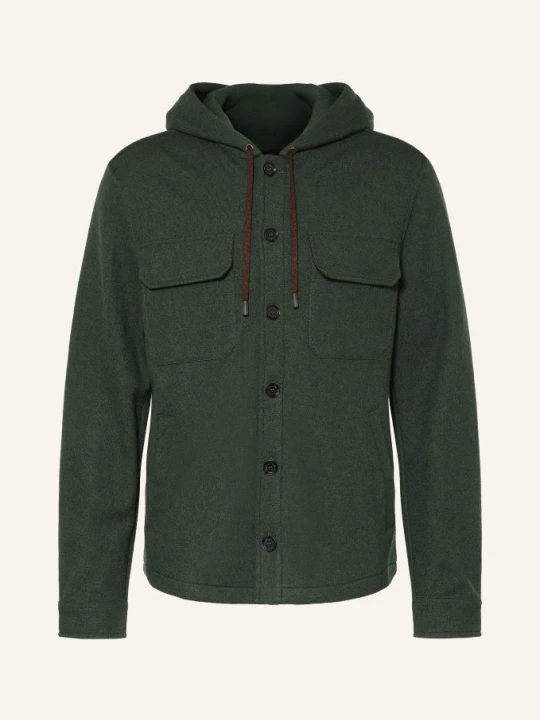 Obrázek produktu Maurizio Baldassari Overshirt tmavě zelená MAURIZIO BALDASSARI
