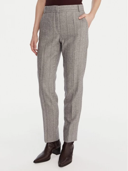 Obrázek produktu MAX&Co. Kalhoty z materiálu Svenzia 2526136094200 Šedá Slim Fit