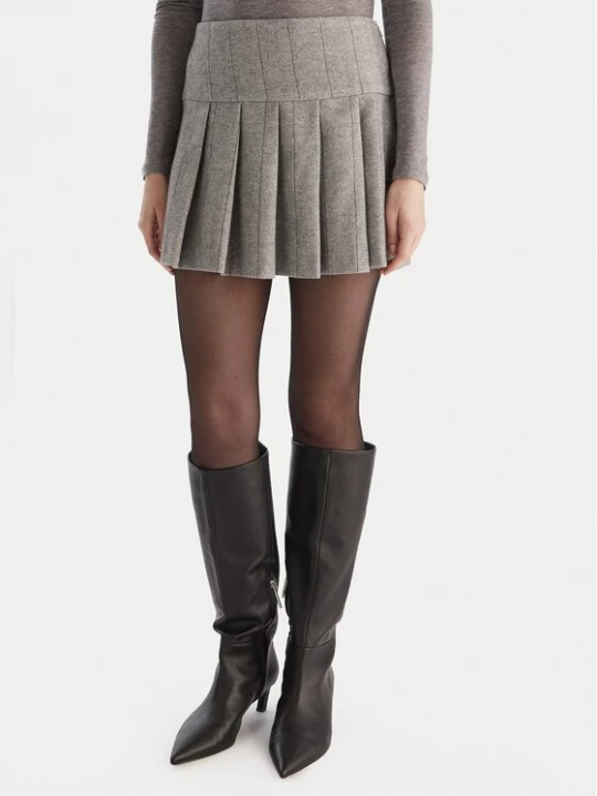 Obrázek produktu MAX&Co. Mini sukně Canto 2526106064200 Šedá Regular Fit