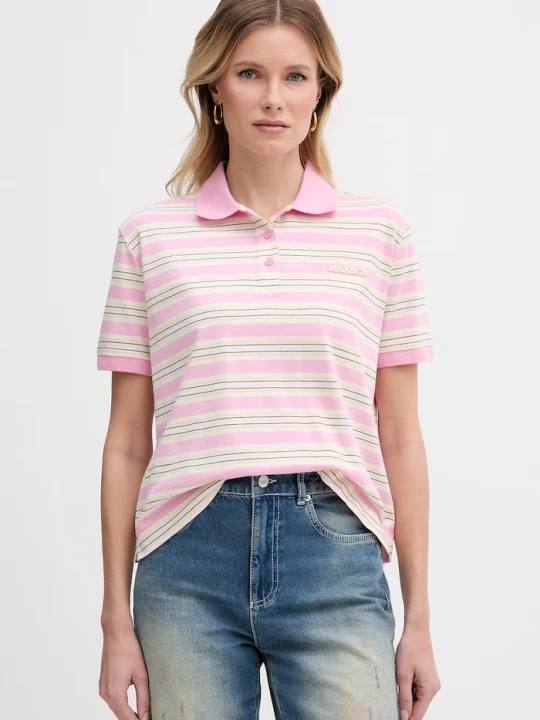 Obrázek produktu Max&Co. polo dámské bavlněné MCOMANDARE růžová