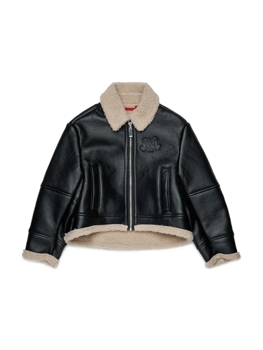 Obrázek produktu Max&Co. ramoneska dětská z imitace kůže MAXJ67F JACKET černá