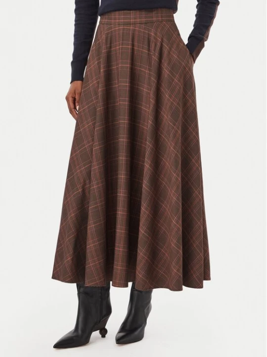 Obrázek produktu MAX&Co. Trapézová sukně Micio 2626106063200 Hnědá Regular Fit