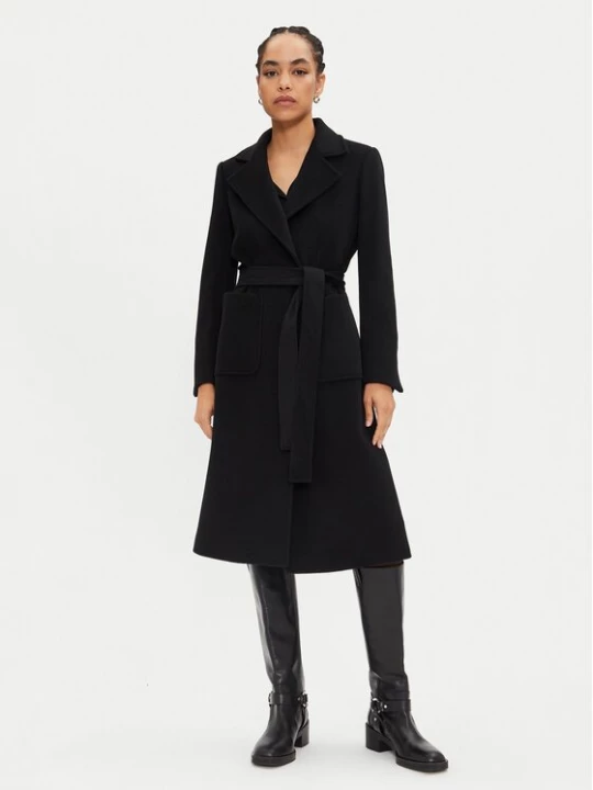 Obrázek produktu MAX&Co. Vlněný kabát Runaway 2428016024200 Černá Regular Fit