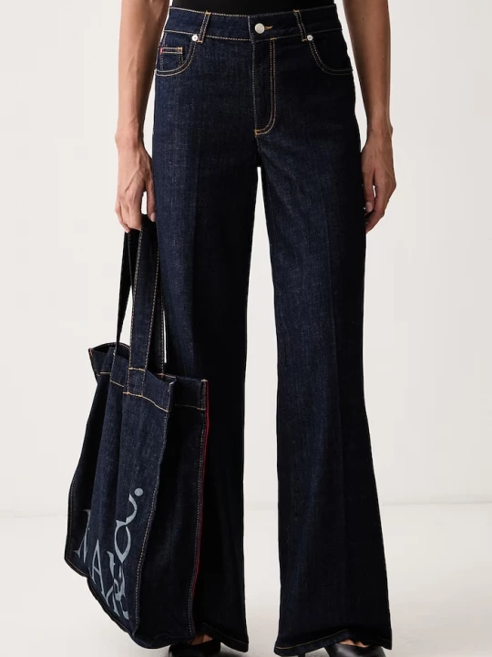 Obrázek produktu Max&Co. wide leg džíny dámské ADITO námořnická modř