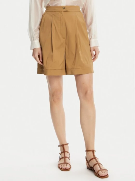 Obrázek produktu Max Mara Beachwear Bermudy Sultano 2516141019 Hnědá Relaxed Fit