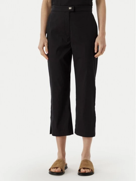 Obrázek produktu Max Mara Beachwear Kalhoty z materiálu 2616131029650 Černá Regular Fit