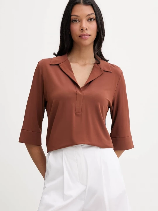 Obrázek produktu Max Mara Beachwear Plážové tričko dámské CALATA hnědá