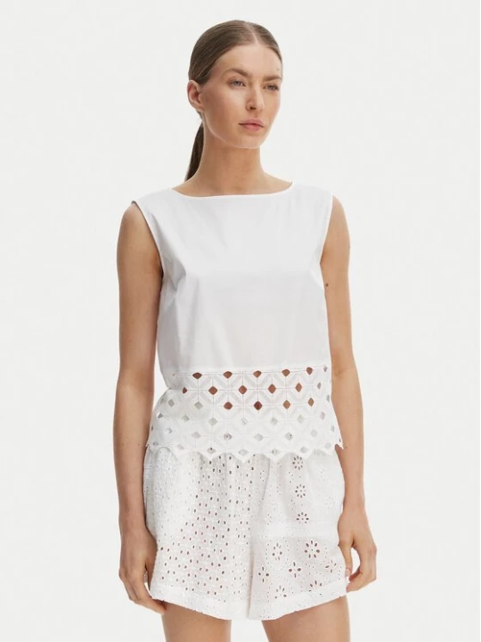 Obrázek produktu Max Mara Beachwear Top Maggio 2616161039 Bílá Regular Fit