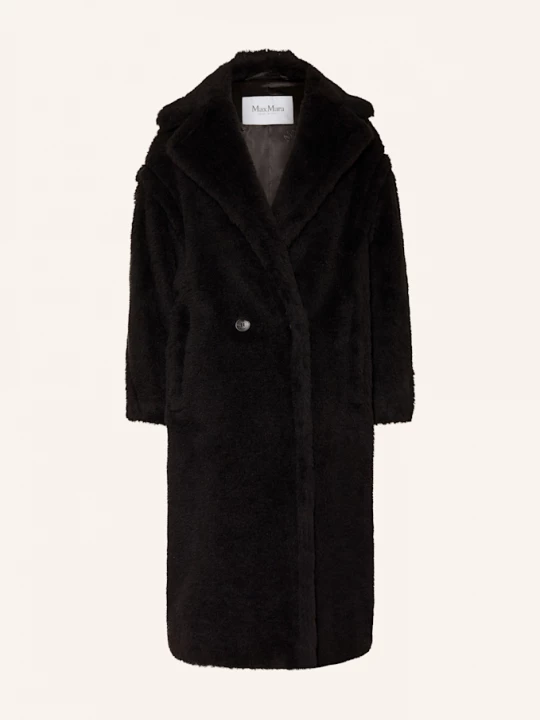 Obrázek produktu Max Mara Kabát Z Umělé Kožešiny Tedgirl S Alpakou černá