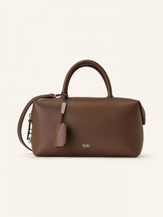 Obrázek produktu Max Mara Kabelka Holdallm tmavě hnědá / stříbrná