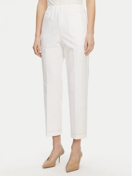 Obrázek produktu Max Mara Leisure Chino kalhoty 2516781047650 Bílá Regular Fit