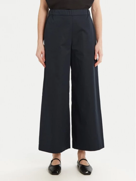 Obrázek produktu Max Mara Leisure Kalhoty culottes Antille 2516131017 Tmavomodrá Regular Fit