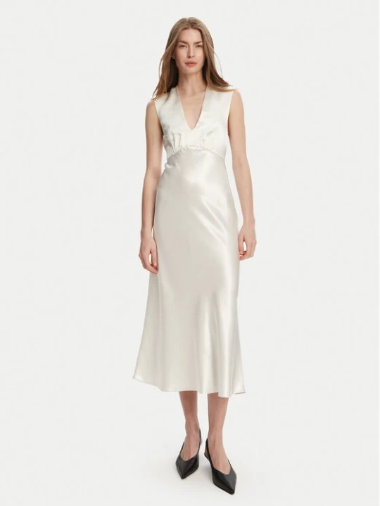 Obrázek produktu Max Mara Leisure Koktejlové šaty Glizia 2516221048 Bílá Regular Fit