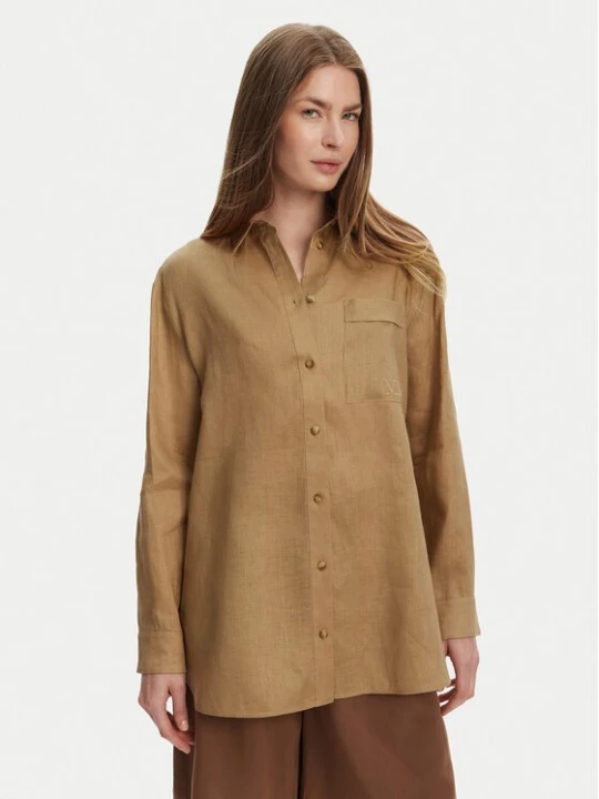 Obrázek produktu Max Mara Leisure Košile Noel 2516111018 Hnědá Regular Fit