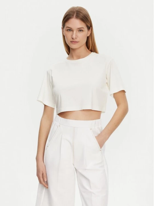Obrázek produktu Max Mara Leisure T-Shirt 2516941098650 Écru Regular Fit Krémová