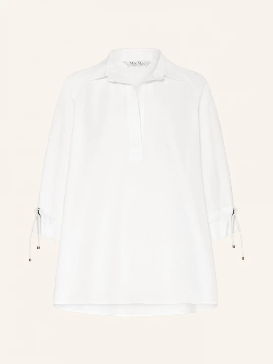 Obrázek produktu Max Mara Oversized Halenka Adorni S 3/4 Rukávem bílá