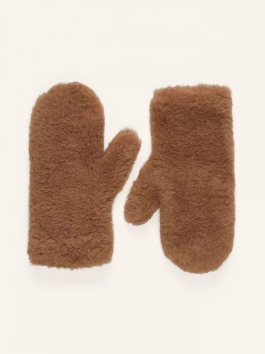 Obrázek produktu Max Mara Palčáky Z Velbloudí Srsti Ombrat hnědá