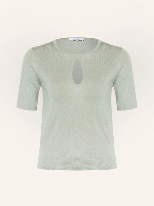 Obrázek produktu Max Mara Pletené Tričko Valido Z Hedvábí světle zelená