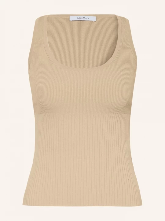 Obrázek produktu Max Mara Pletený Top Ghiro béžová