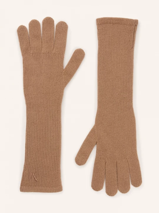 Obrázek produktu Max Mara Rukavice Mmjock Z Kašmíru velbloudí