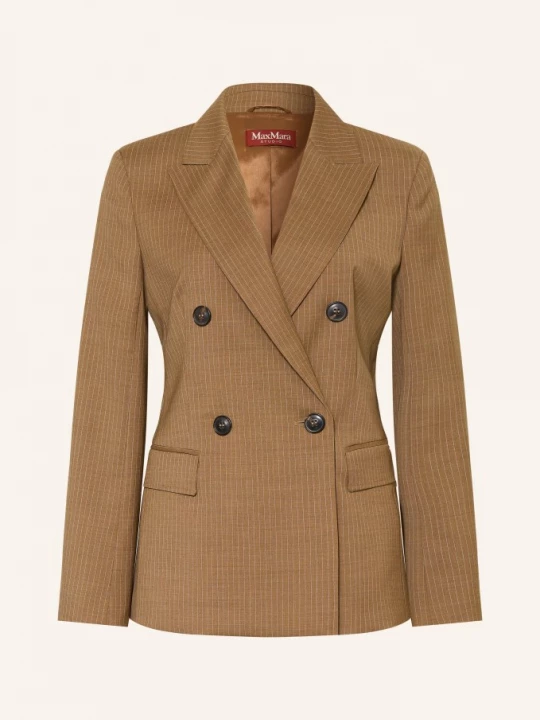 Obrázek produktu Max Mara Studio Blejzr Umico velbloudí / bílá