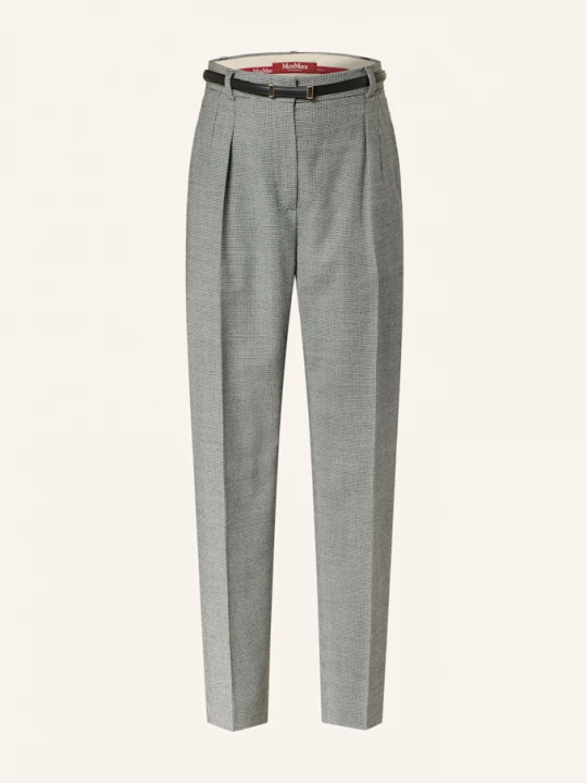 Obrázek produktu Max Mara Studio Kalhoty Rania černá / bílá