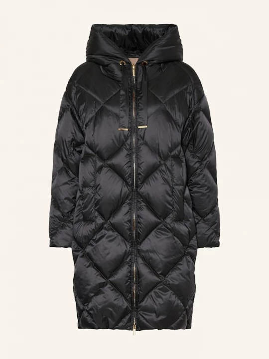 Obrázek produktu Max Mara The Cube Péřový Kabát Trefe černá