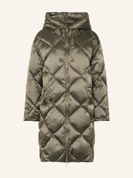 Obrázek produktu Max Mara The Cube Péřový Kabát Trefe olivová