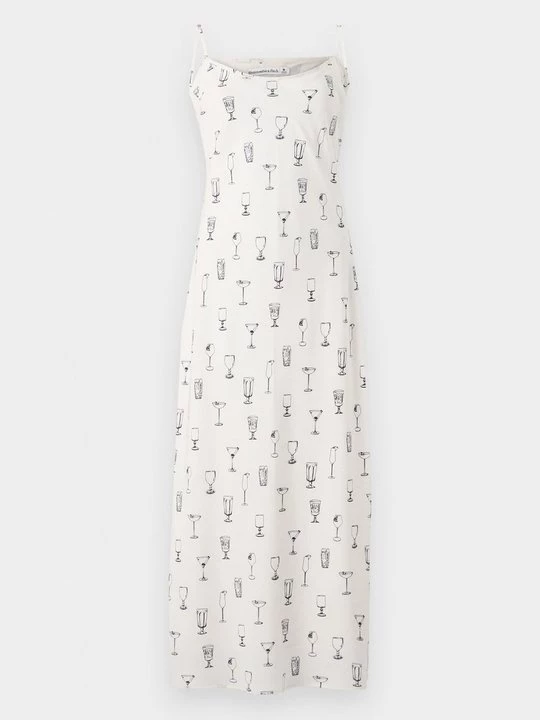 Obrázek produktu Maxi šaty Abercrombie & Fitch hnědá