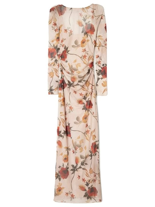 Obrázek produktu Maxi šaty Bershka světle růžová