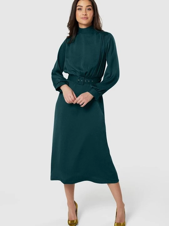 Obrázek produktu Maxi šaty Closet tmavě zelená