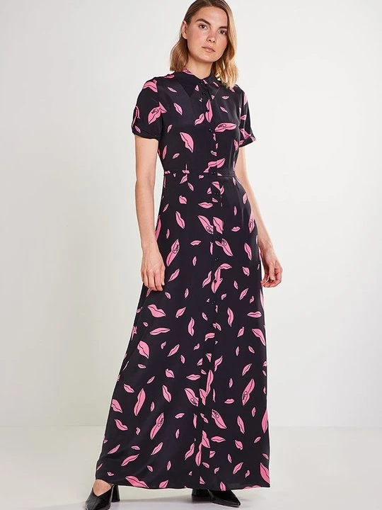 Obrázek produktu Maxi šaty Diane Von Furstenberg černá