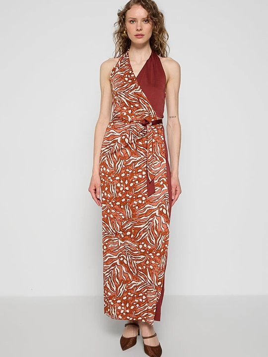 Obrázek produktu Maxi šaty Diane Von Furstenberg červená