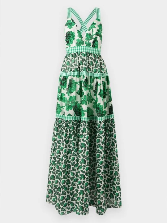 Obrázek produktu Maxi šaty Diane Von Furstenberg zelená