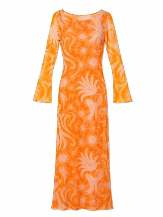 Obrázek produktu Maxi šaty Never Fully Dressed oranžová