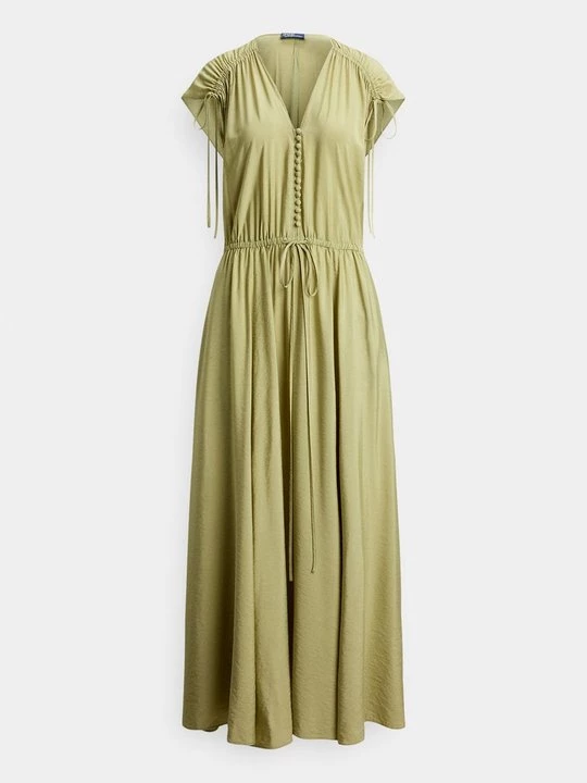 Obrázek produktu Maxi šaty Polo Ralph Lauren olivová